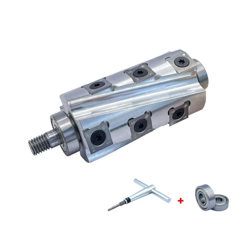 Arbre en spirale pour raboteuses électriques portatives (travail du bois) compatible avec Makita Dewalt et Bosch