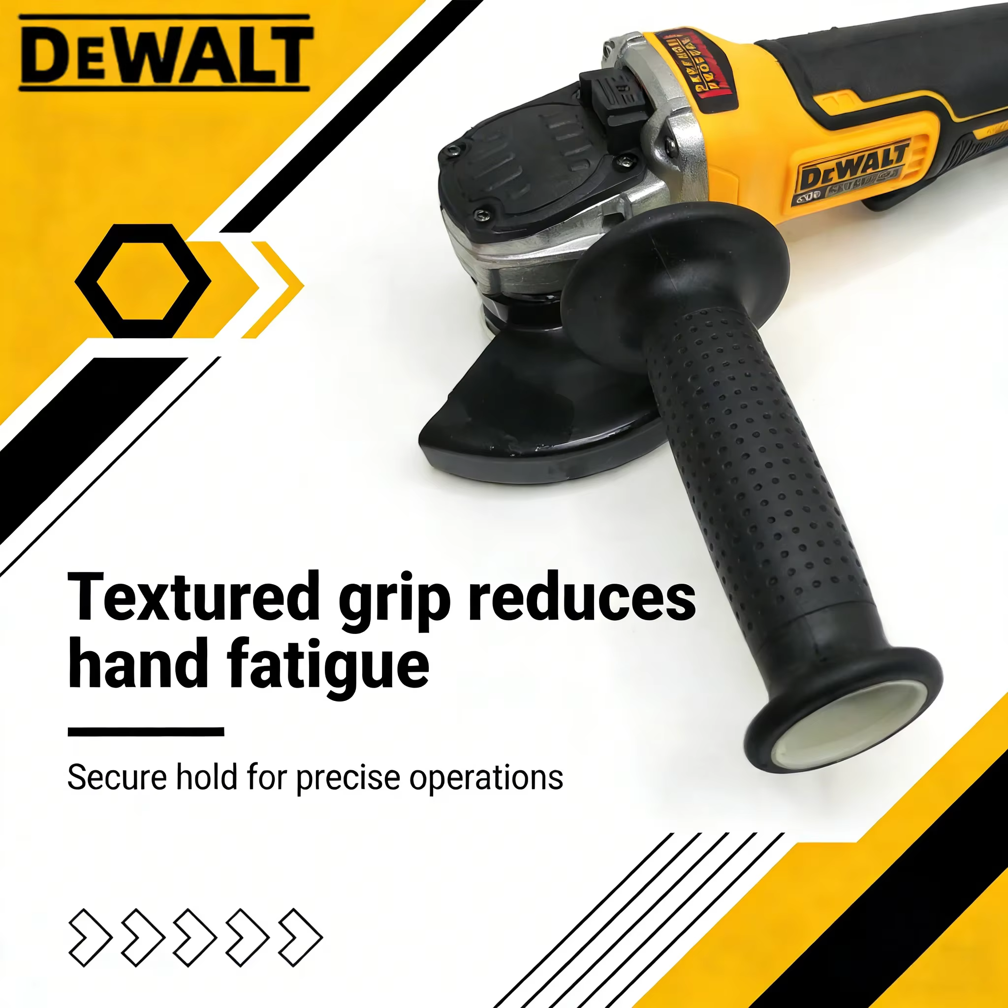 Meuleuse d'angle sans balais Dewalt DCG406 : 125/100MM