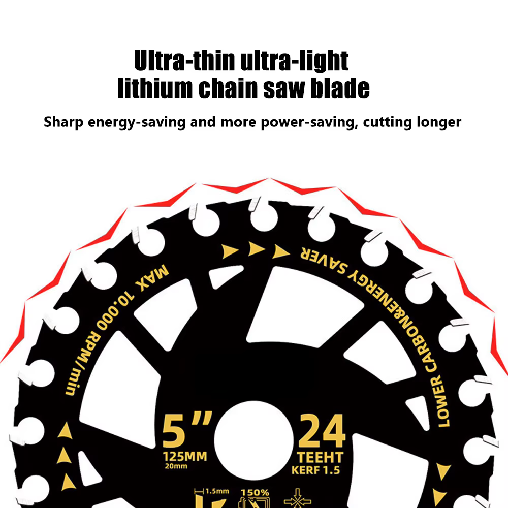 Lame de scie circulaire électrique au Lithium