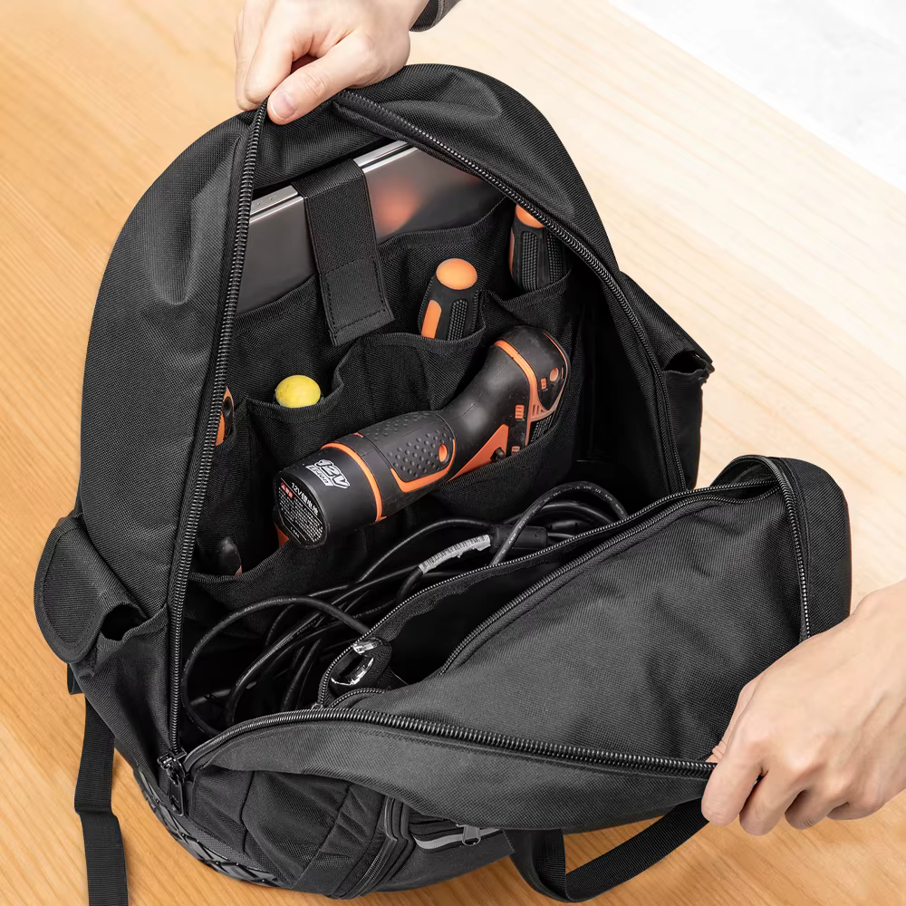 Sac à outils de grande capacité