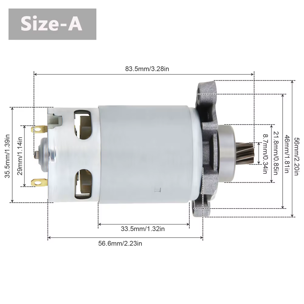 Moteur de scie alternative haute puissance RS550 à 8 dents