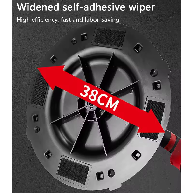 Outil de ponçage mural sans fil – Ponceuse pour cloisons sèches alimentée par batterie pour la finition des plafonds et des murs (portable pour le bricolage et un usage professionnel)