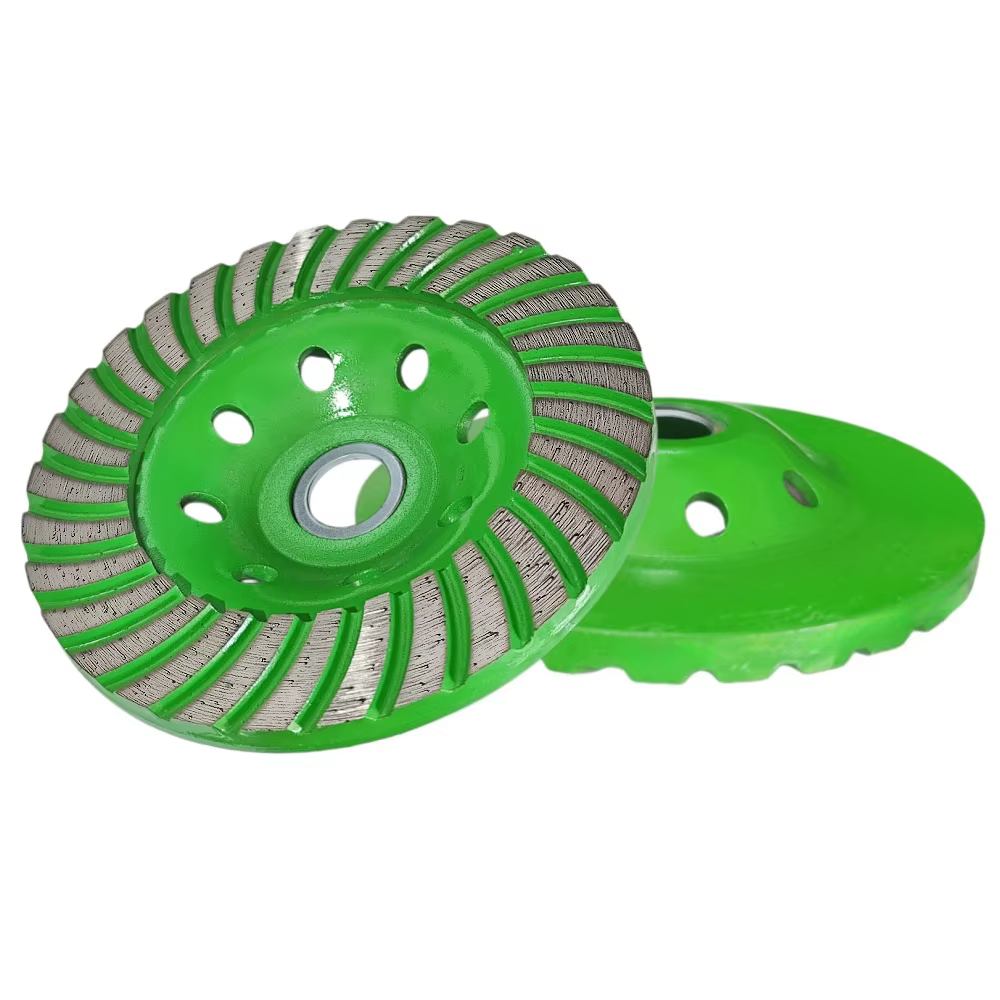 1 pièce Meule diamantée turbo 115/125 mm pour meuleuse d'angle