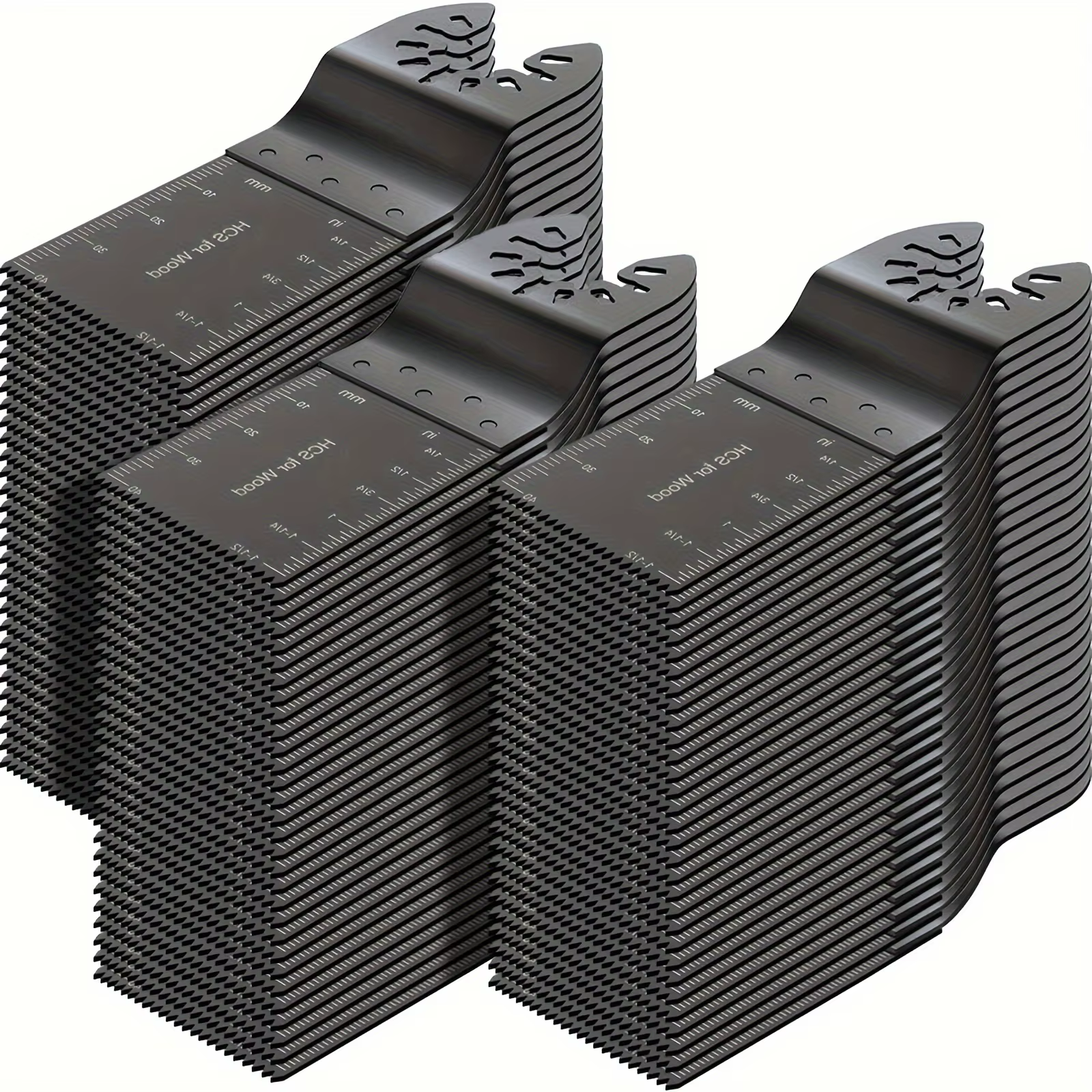Paquet de 10/100 lames de scie oscillantes universelles pour bois
