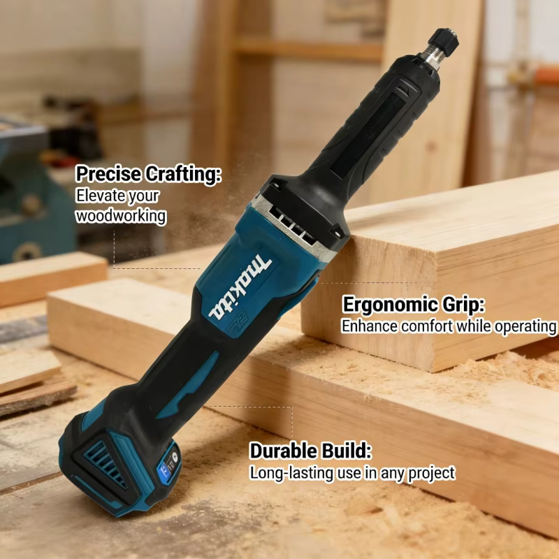 Meuleuse d'angle sans fil Makita Brushless à 4 vitesses : Machine de meulage et de polissage (unité nue)