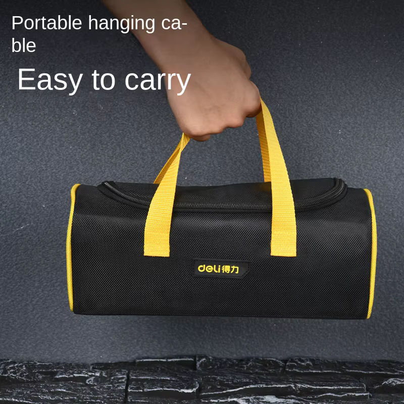 DELI petit sac à outils 1680D Oxford professionnel électricien