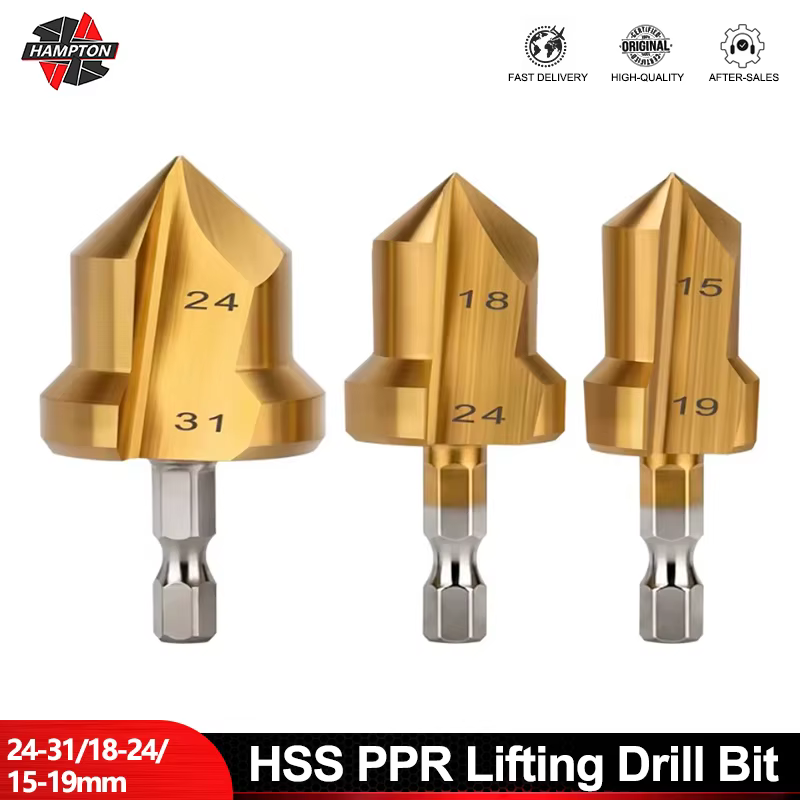 Perceuse d'étape de levage hexagonale du peu