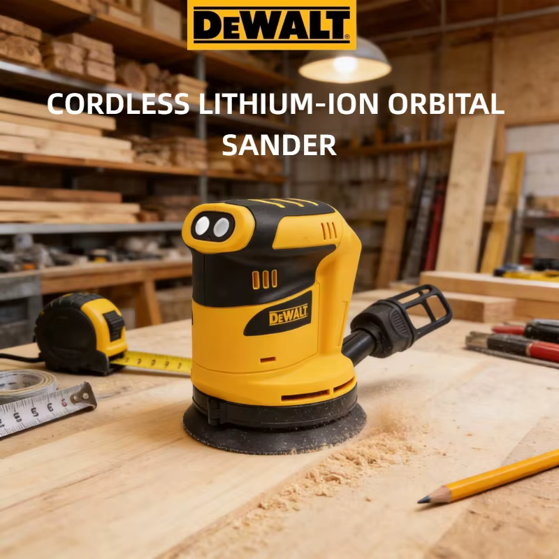 Ponceuse orbitale sans fil Dewalt 110000RPM : Outil multifonctionnel de meulage et de polissage (compatible avec les batteries 20V)