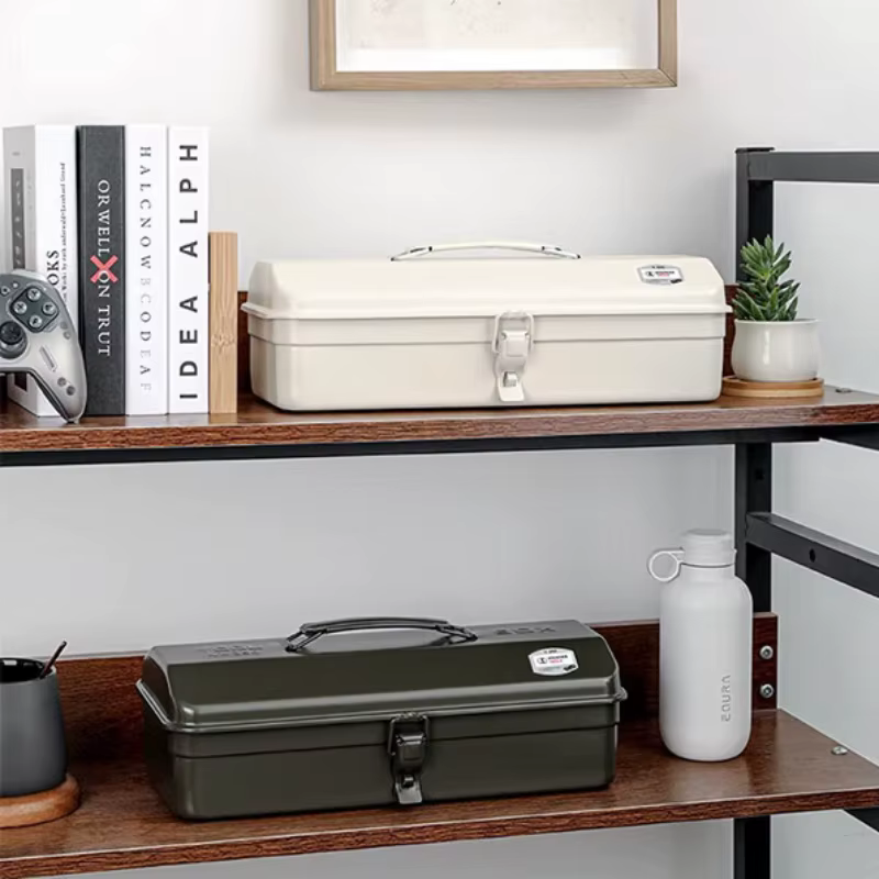 Boîte à outils multifonctionnelle en fer