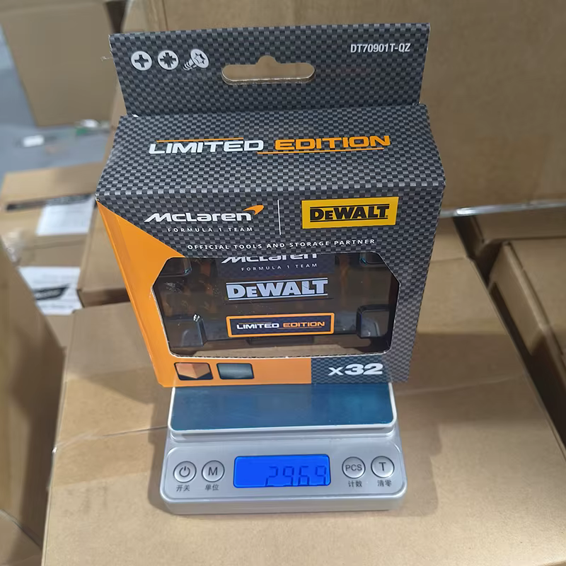 DEWALT McLaren F1 Team DT70901T-QZ Ensemble de 32 embouts de tournevis