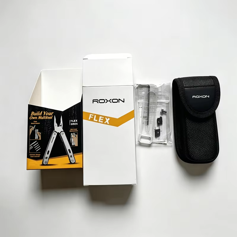 Roxon S804 Flex Frame Only Multi Tool Conception modulaire open source et multi-outils personnalisables pour les loisirs EDC et l'extérieur