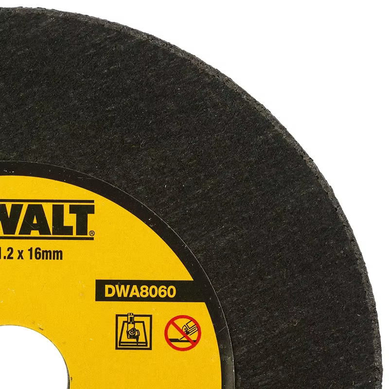 DEWALT DWA8060 meule en métal trou intérieur diamètre 16mm meuleuse disque Angle outil électrique fixation pièce de coupe