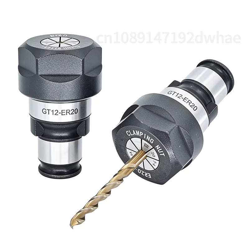 Mandrin de perçage et de taraudage à changement rapide GT12 GT24 ER20 ER32 pour machine à tarauder