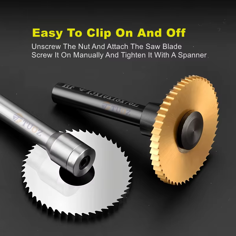 TUOZ lames de scie tiges coupe CNC rainurage usinage outil