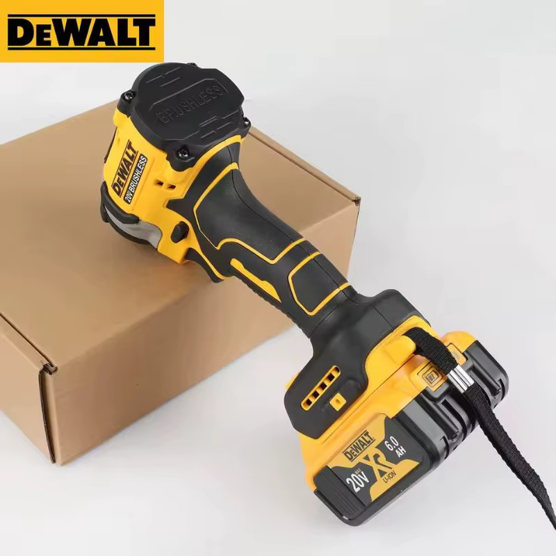 DEWALT DCF850 20V perceuse à percussion moteur sans brosse 205Nm vitesse Variable tournevis électrique pilote de