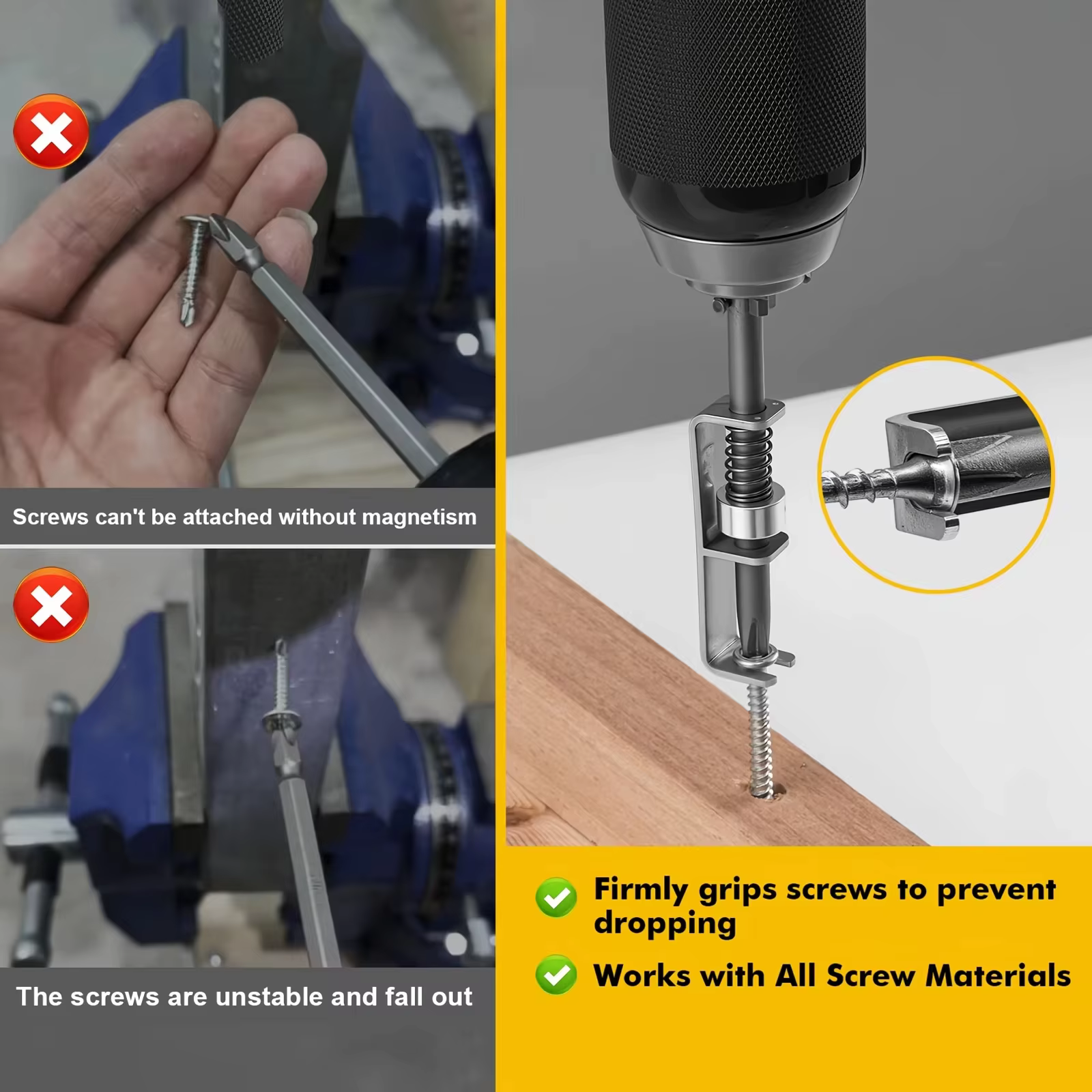 Support de vis pour perceuse