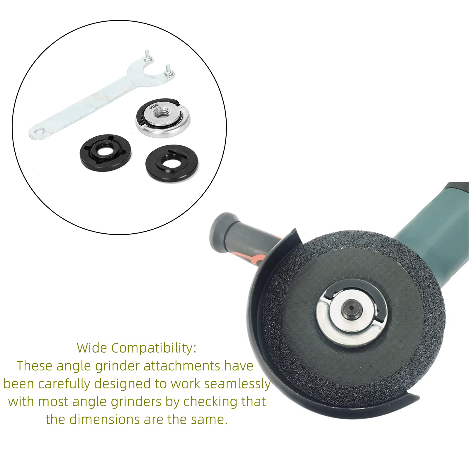 Meuleuse d'angle ACC compatible avec Makita
