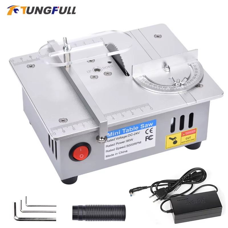 Mini scie de Table 96W 5000 tr/min