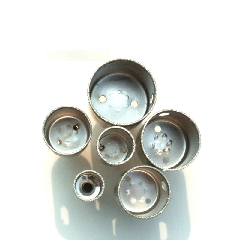 1 pièces 60 65 70 80 85 90 100 110 120mm diamant enduit foret carrelage marbre verre céramique trou scie forets pour outils électriques