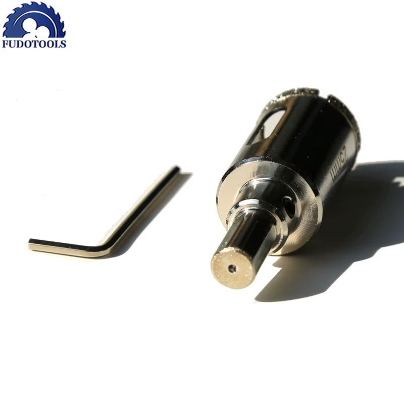 Vente de coût de 1 pièce 35-55mm qualité professionnelle 2 étapes diamant marbre scie cloche avec perceuse centrale pour le perçage de trous de marbre/carrelage