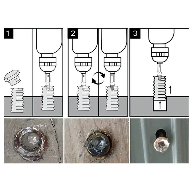 Y1UD – d'extraction vis endommagées