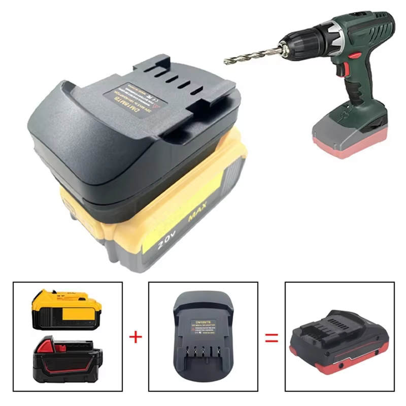 Adaptateur convertisseur de batterie pour outil électrique Metabo18V MT18MTB DM18MTB BS18MTB