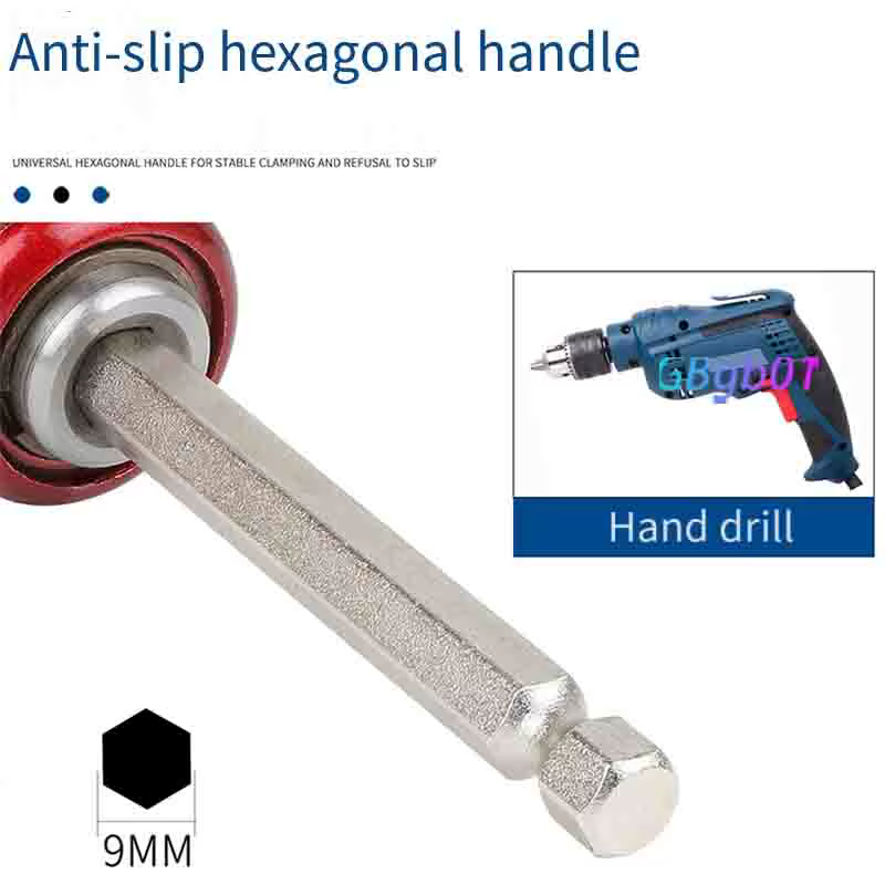 Adaptateur à queue hexagonale à dégagement rapide pour scie cloche | Installation/démontage