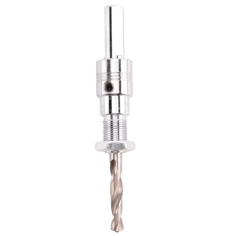 Scie cloche réglable, outil de taille circulaire pour trous de forage en métal pour tuyaux d'eau en bois et en plastique