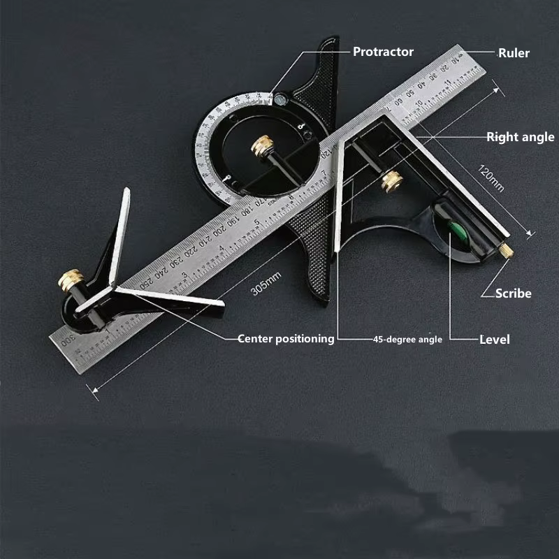 Règle d'angle multifonctionnelle