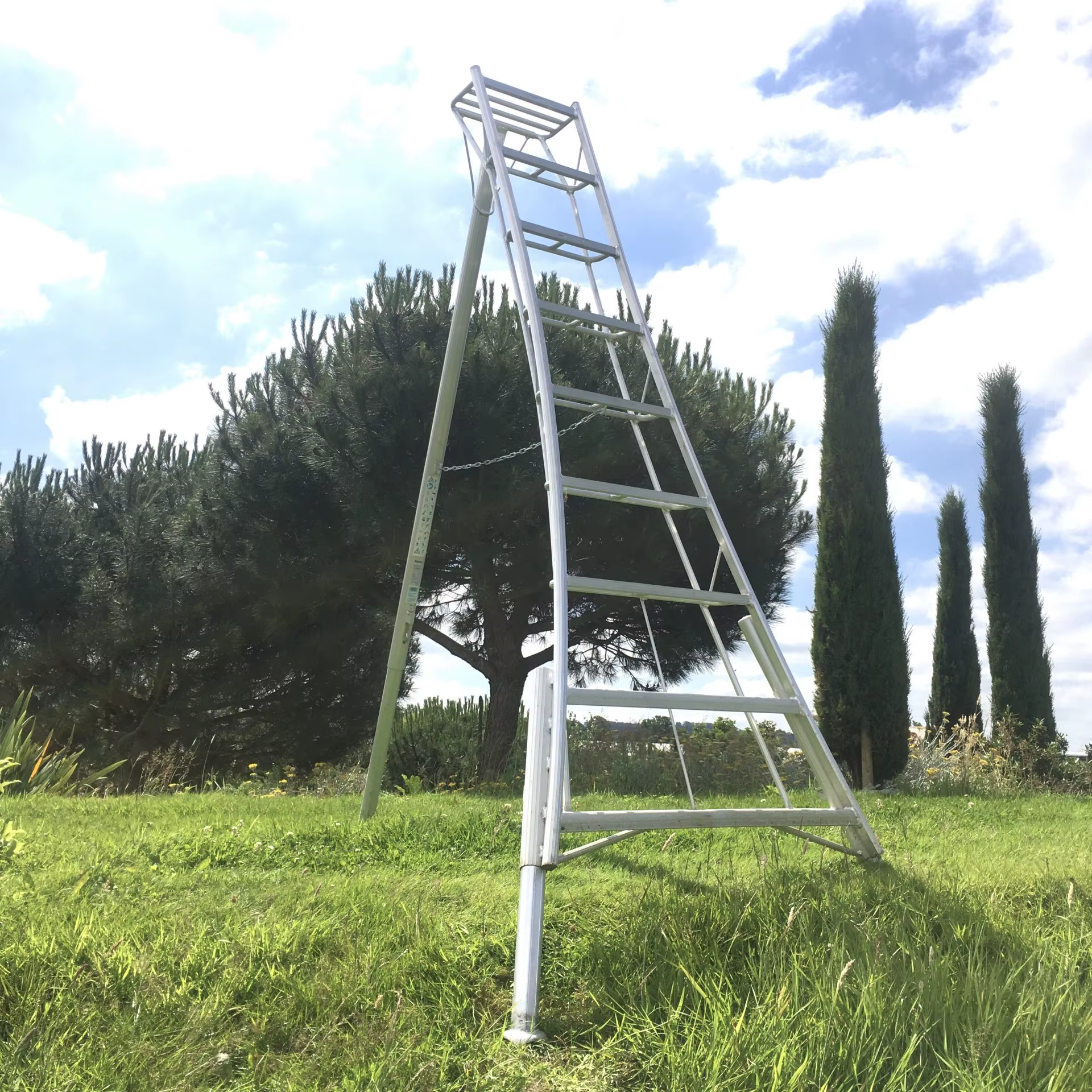 Échelle pliante télescopique en aluminium 4