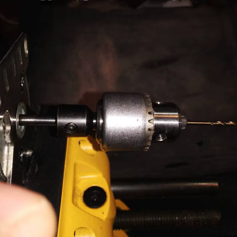 Mandrin de perceuse à Micro moteur JT0 avec clé