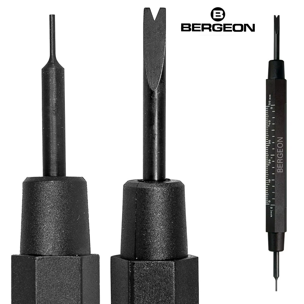 Bergeon 3153 Outil de précision pour l'installation et le retrait des barrettes à ressort des bracelets de montre