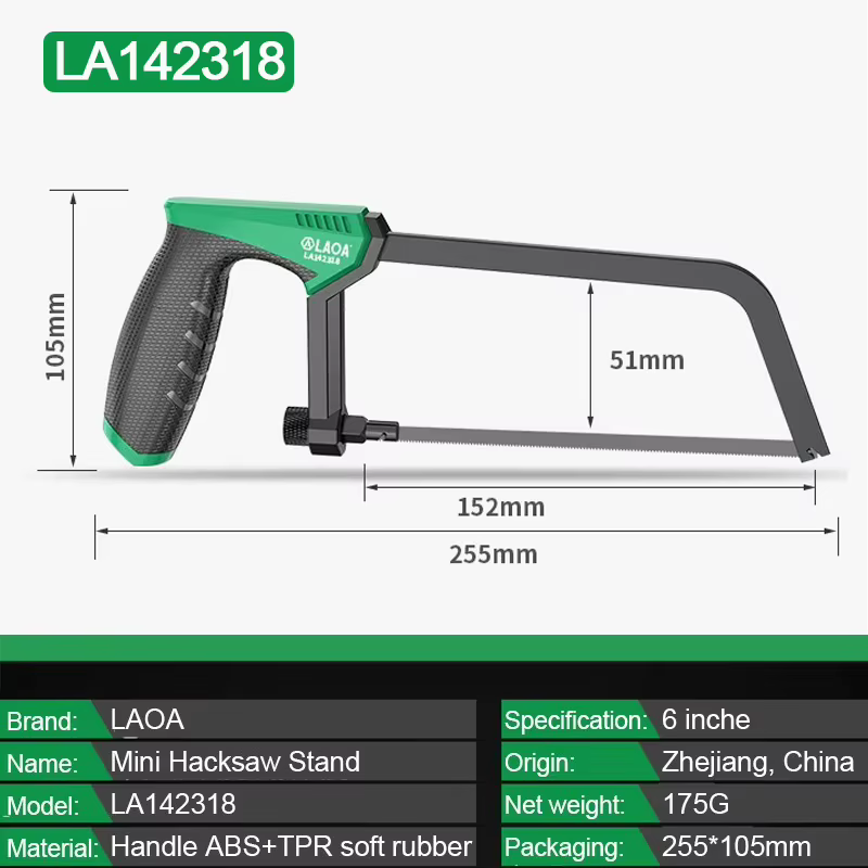 LAOA Mini scie à métaux portable - Petite