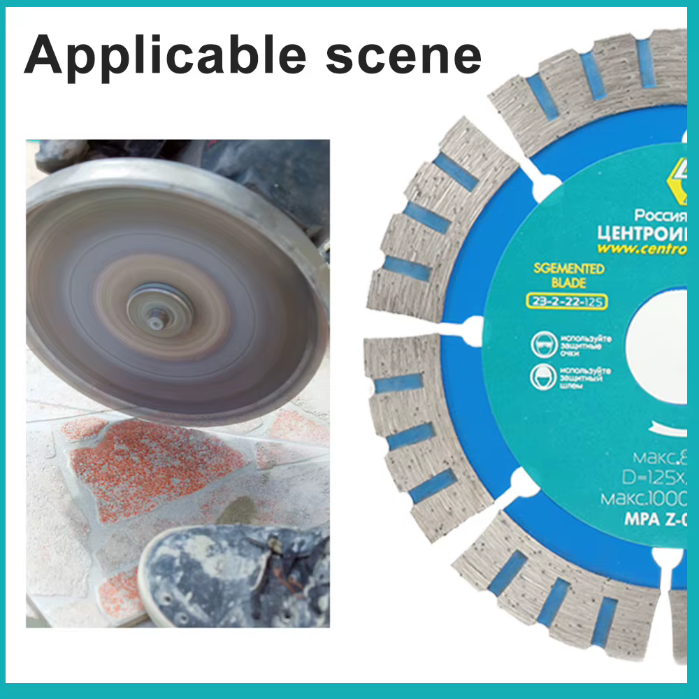 Lame de Scie Diamantée pour Surface de Route en Béton Asphalté