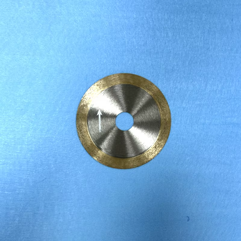 Lame de scie diamantée pour meuleuse, coupe de verre, 100mm, 1 pièce