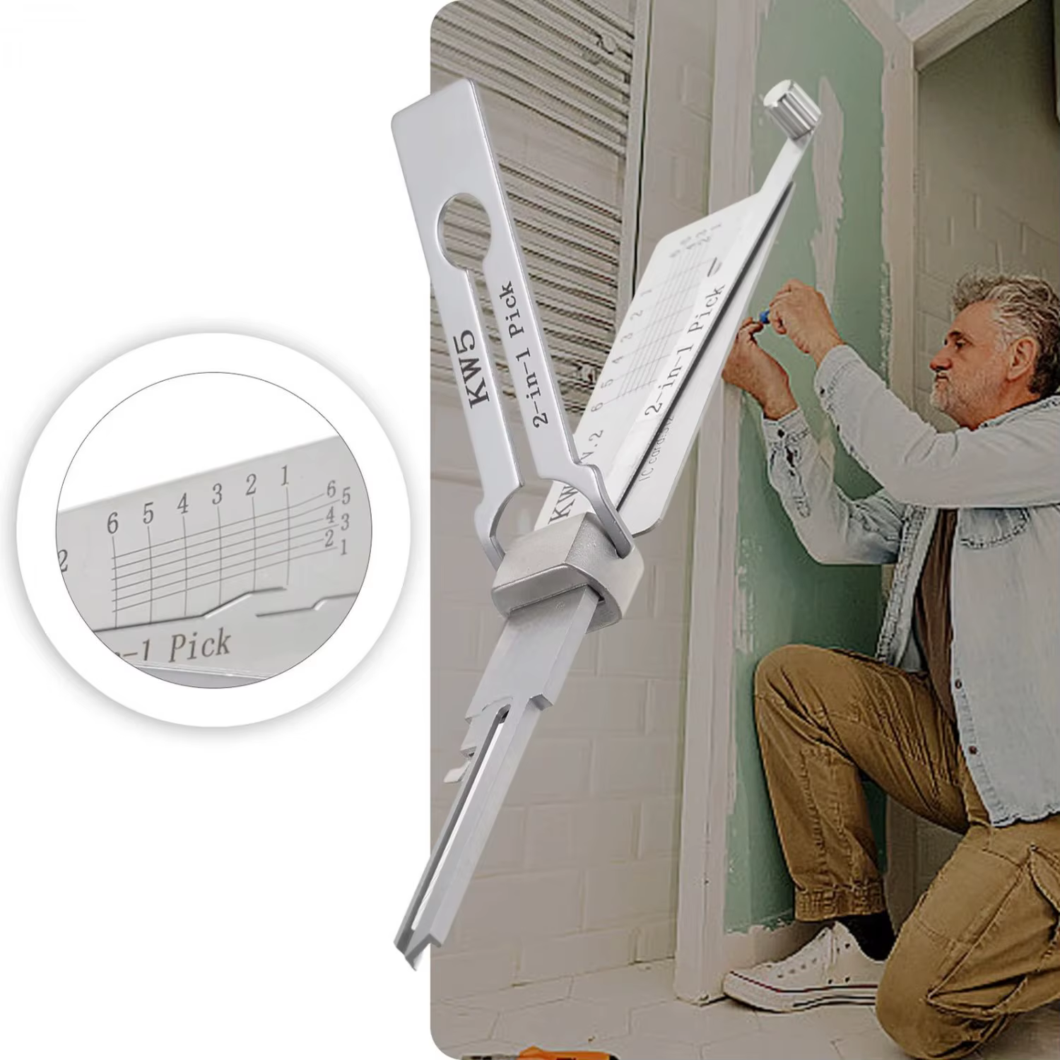 Outils robustes SS001/SS002 PRO m1ms2 am5 KW1/SC1/SC4 pour portes ignifuges et sécurité résidentielle