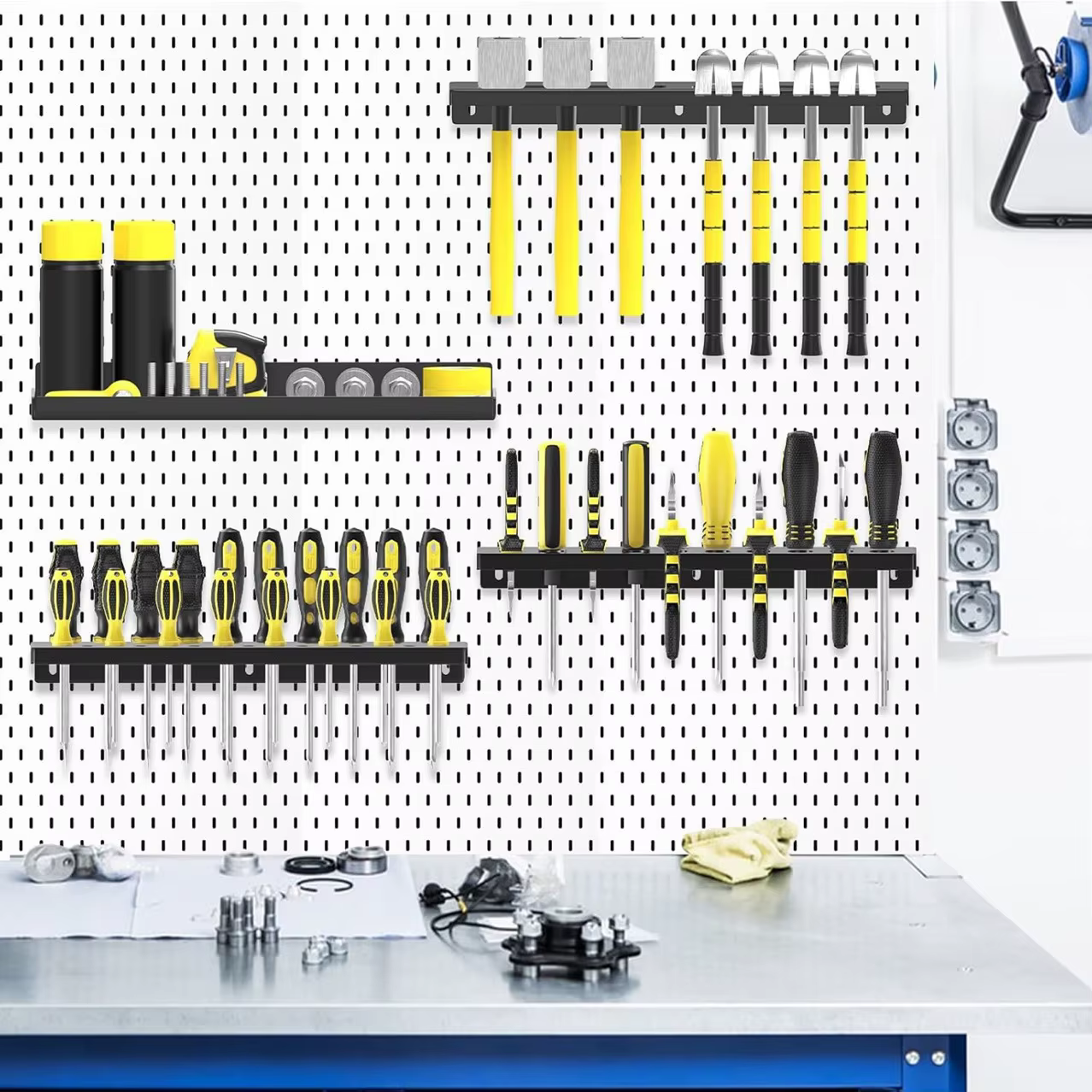 Organisateur d'outils en métal