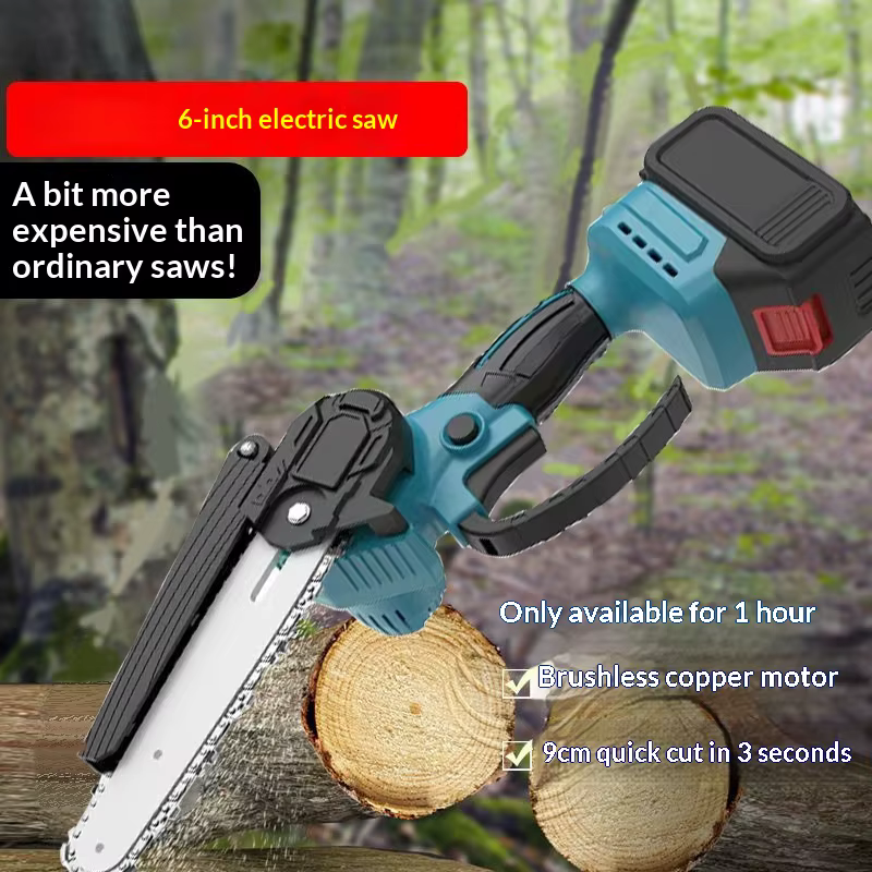 Sécateur électrique télescopique pour branches hautes