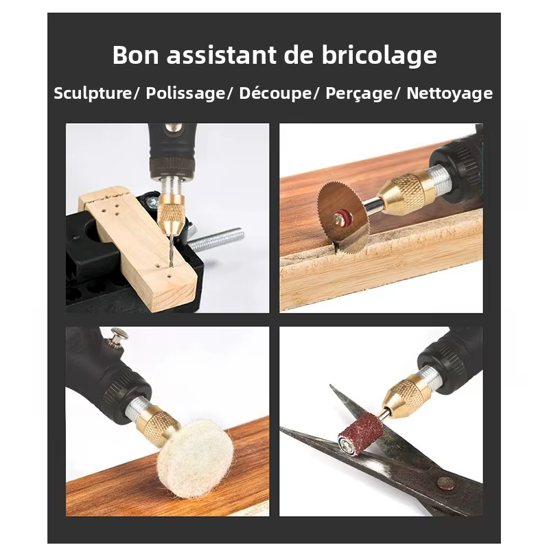 Mini-meuleuse électrique au lithium