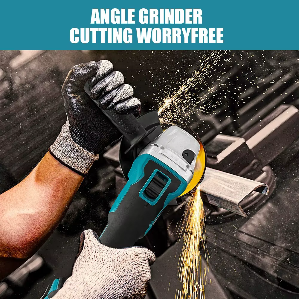 Makita DGA404 – meuleuse d'angle sans fil 125mm, 8500PRM, outil électrique de polissage et de meulage, pour batterie Makita 18V
