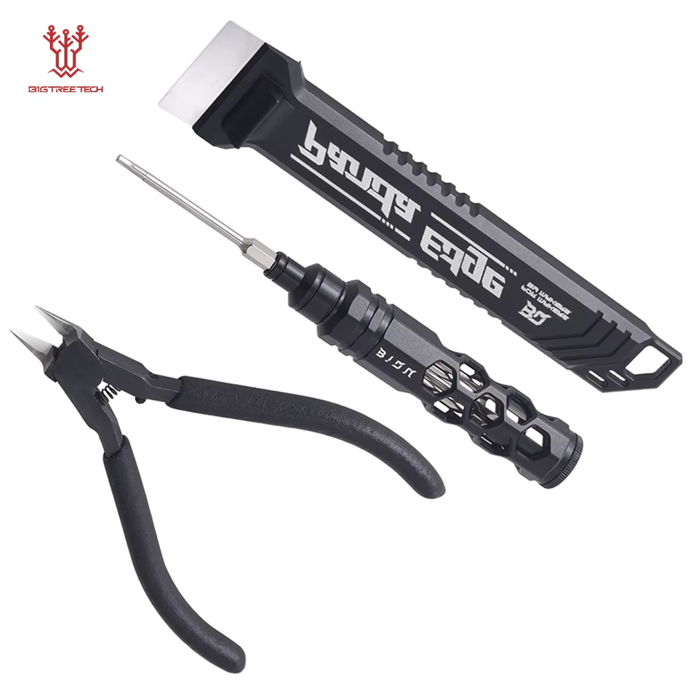 BIQU Sidekick Kit d'outils Tournevis multifonctionnel 5 en 1 Lames de sol de précision légères tranchantes pour imprimantes 3D