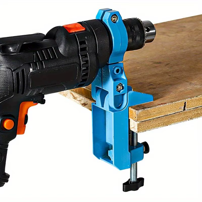 1 ensemble de support de perceuse réglable pour table