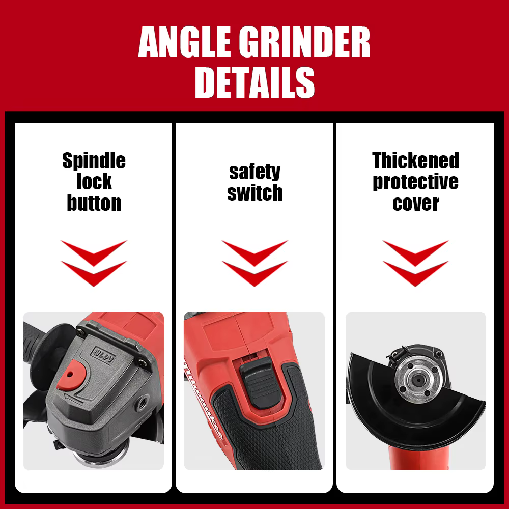 Meuleuse d'angle sans fil Milwaukee M18 125 mm