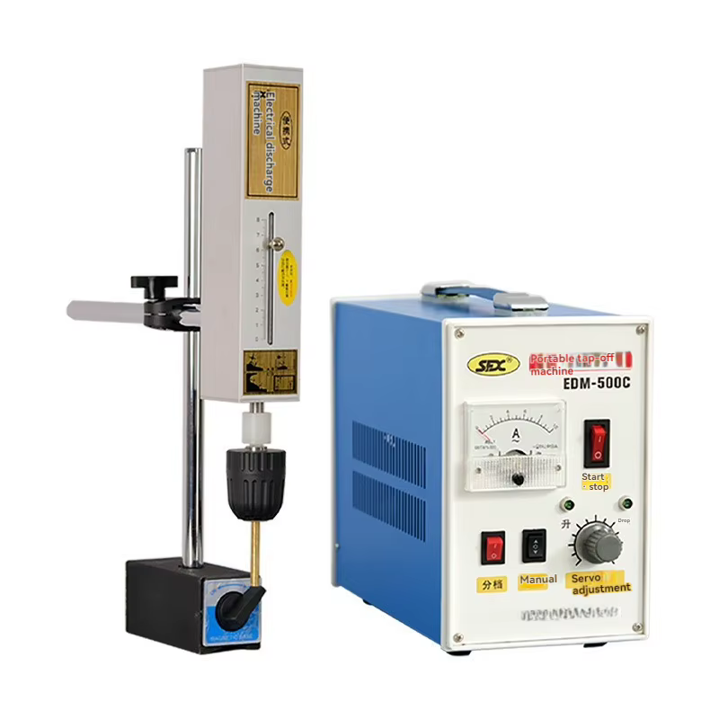Machine EDM à tarauder coupée EDM-500C, perceuse EDM Portable, boulon, vis, foret, perceuse à vis