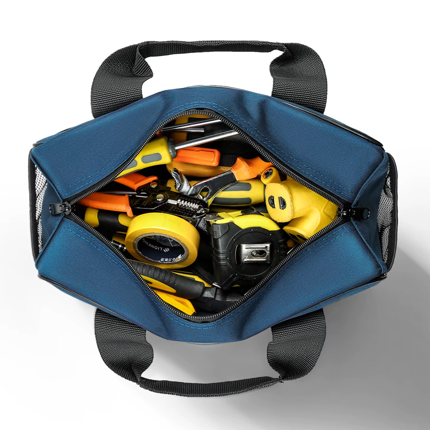 Sac à outils, organisateur de rangement robuste avec plusieurs poches