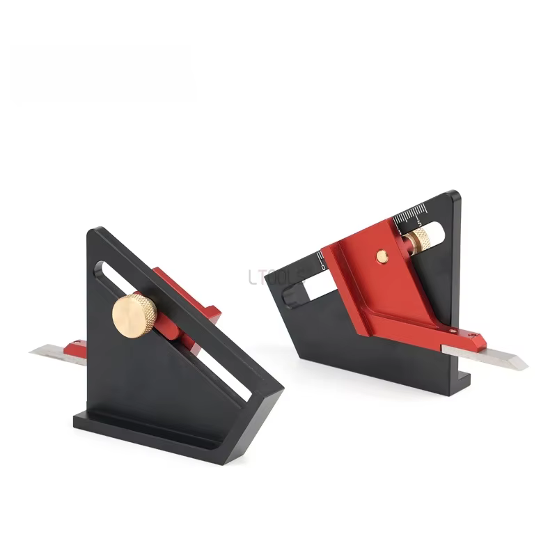 Outil de centrage semi-automatique pour le travail du bois