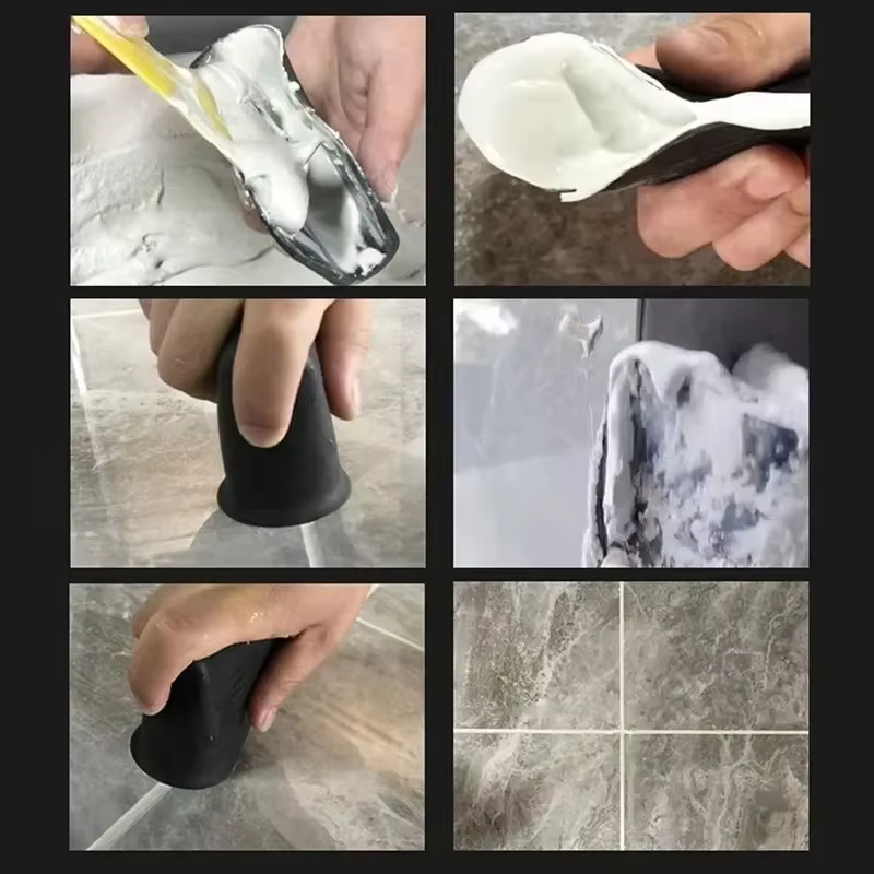 Outil de scellage en caoutchouc pour scellage de sol lisse