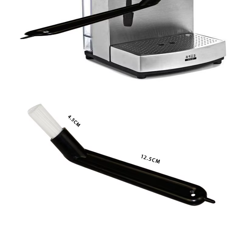 Brosse à café avec cuillère pour machine à expresso, outil pour livres