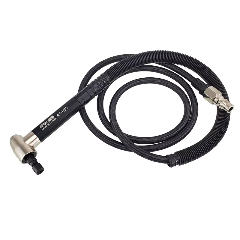 Lingdi-Stylo de meulage pneumatique à coude AT-095, résistant à l'air, 3mm, 90
