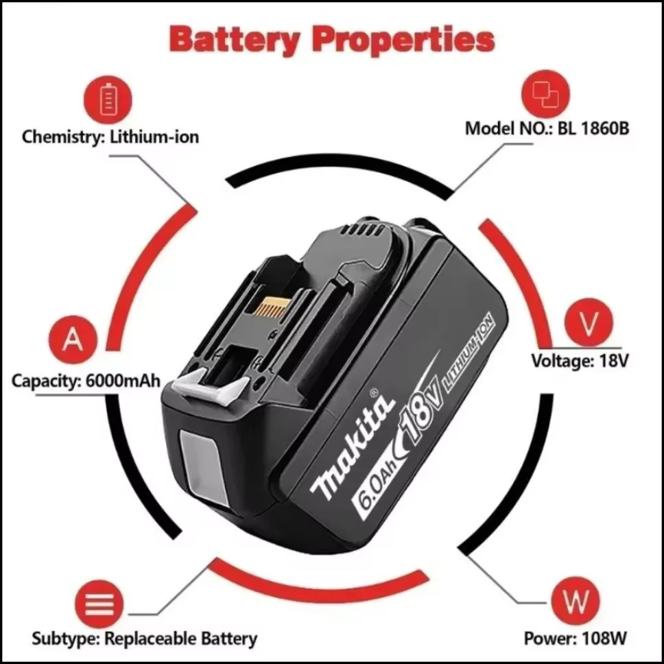 Batterie d'outil originale Makita18V